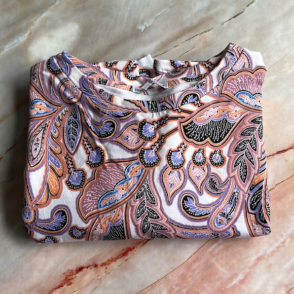 CARTEL & WILLOW | Willa Sweat in paisley boho print - Picture 4 of 12